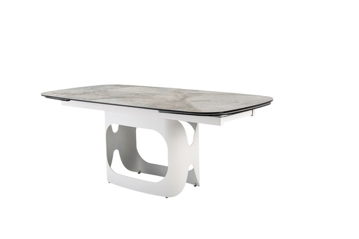 [TML-1310-arno-silver-river/ivory] Керамічний стіл TML-1310 (Арно)