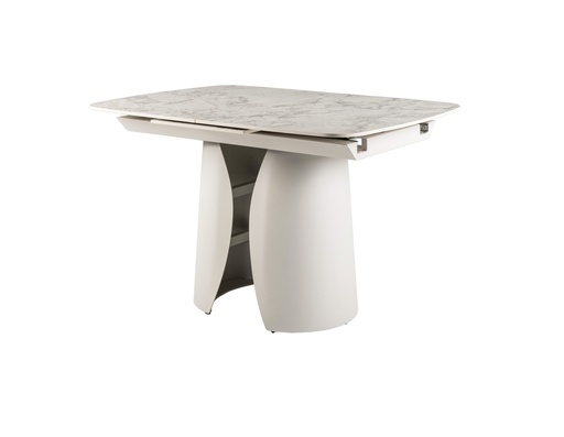 [TML-1322-lunario-cloudy-gray/ivory] Керамічний стіл TML-1322 (Лунаріо)